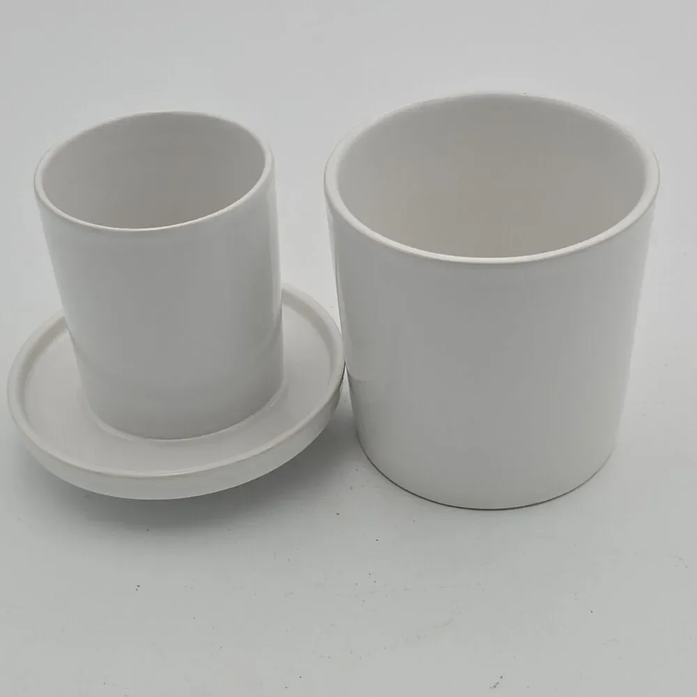 French style White Butter Bell Crock Keeper Crate & Barrel